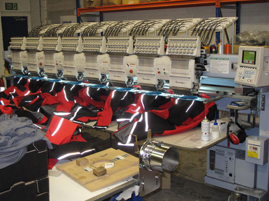 State of the art Embroidery Machines