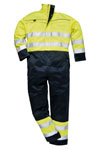 Hi Visibility Coverall (Yellow & Black)